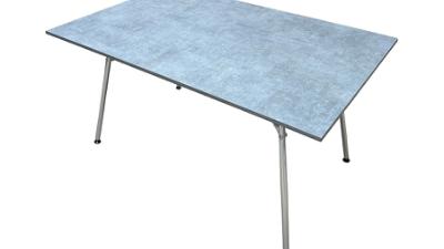 Spisebord grey 90 x 138 cm Furniture
