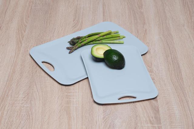 Schneidebrett grau 2 Stck. Kitchen